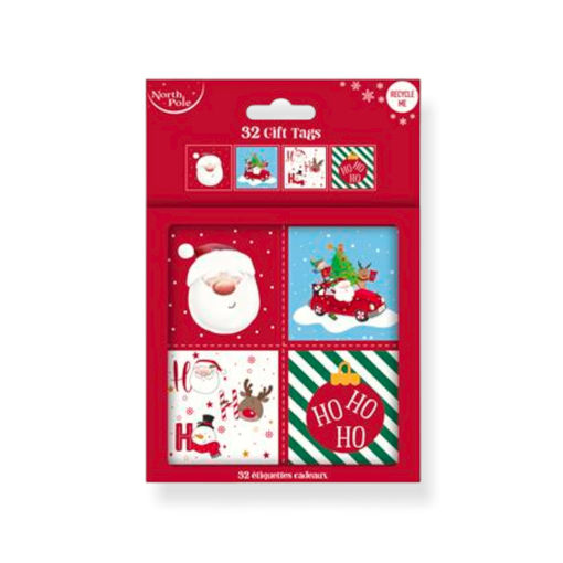 Picture of CHRISTMAS GIFT TAGS 32 PACK